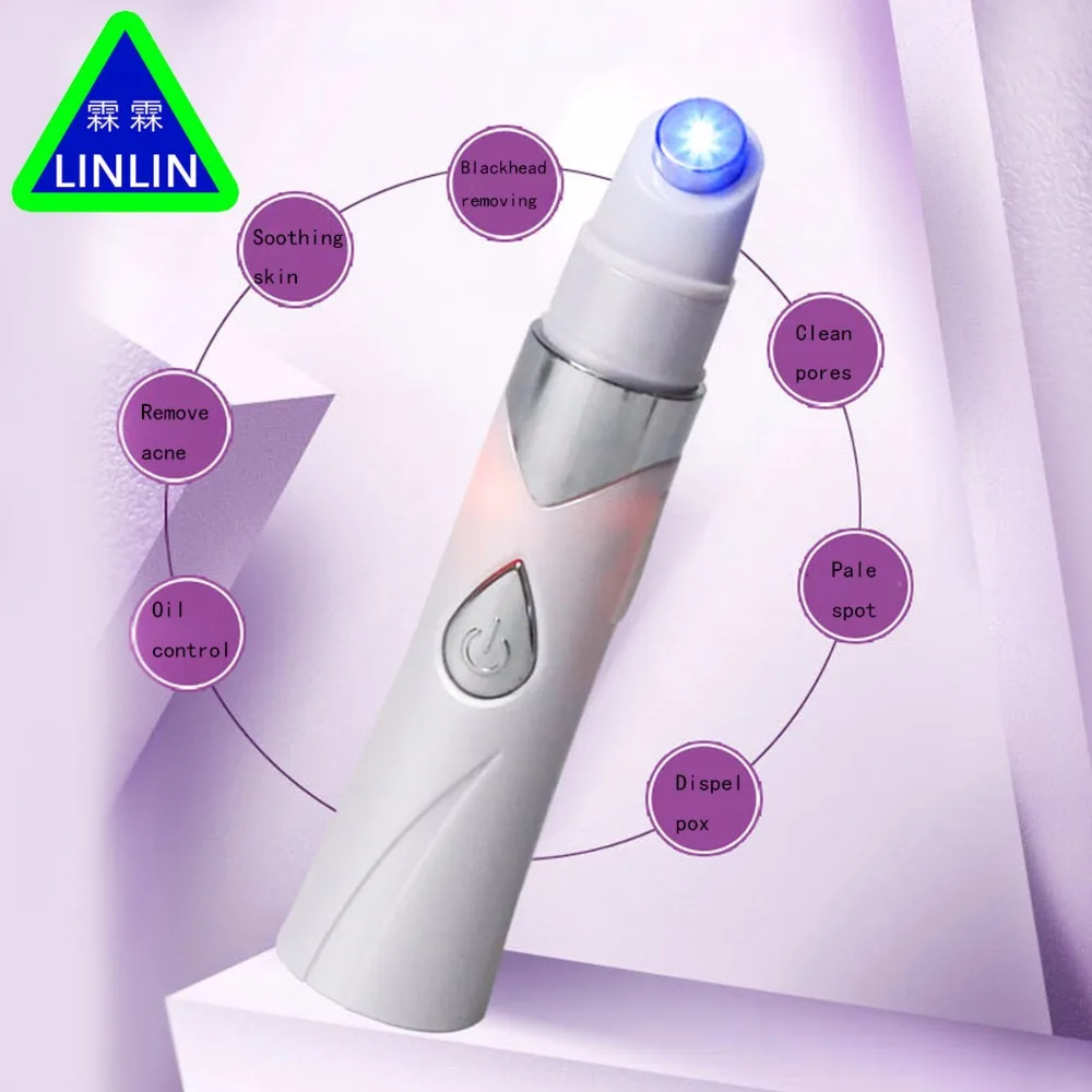 Linlin Blue Light терапия от акне лазерная ручка красота уход за кожей лица подтягивание пор усадка против морщин инструмент для красоты