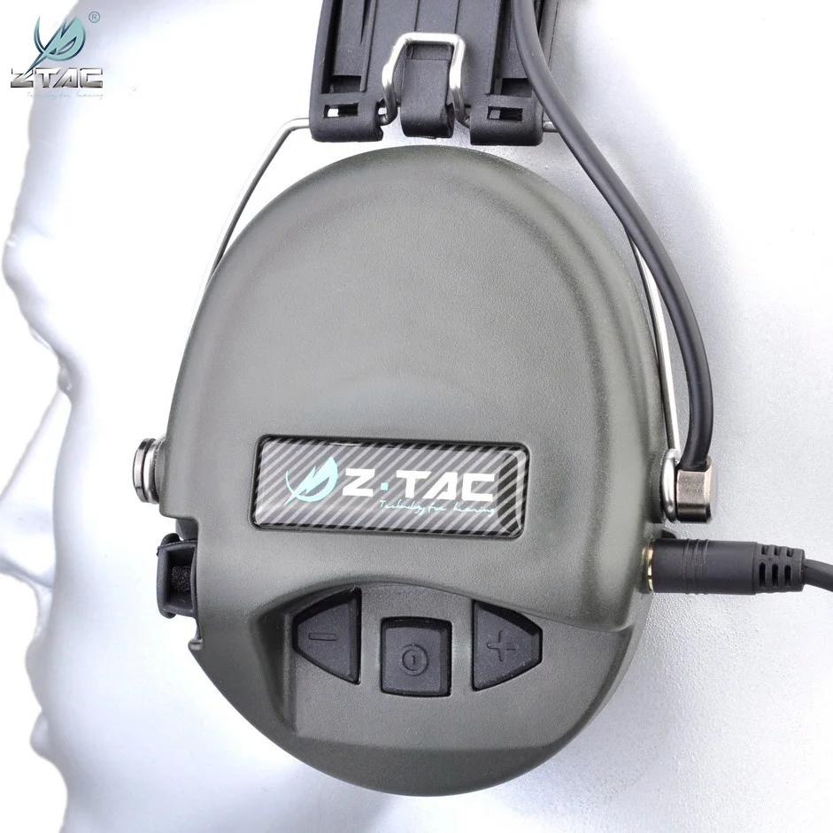 Z-TAC Sordin Военная гарнитура страйкбол зордин VER. IPSC аксессуары авиационные тактические ptt наушники стрельба и охота Z037