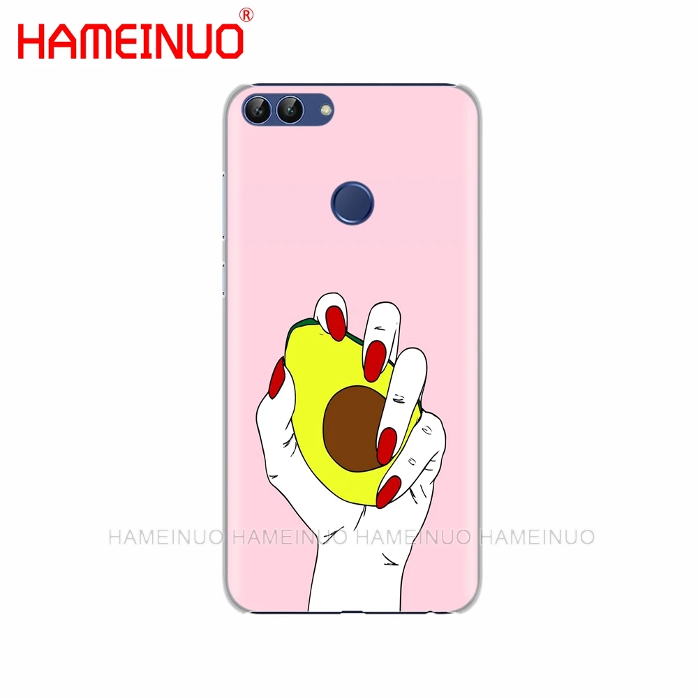 HAMEINUO милый чехол для телефона с авокадо еда Huawei NOVA 2 2S 3e PLUS LITE p smart 2018 enjoy 7s mate 7 8 9 10