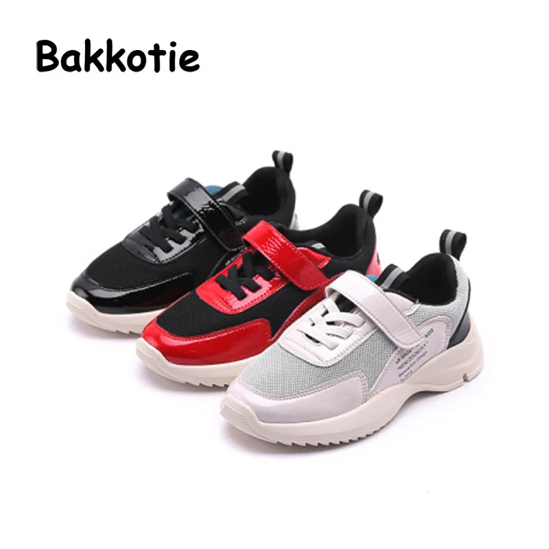 Bakkotie 2018 Новинка весны для маленьких мальчиков обувь с сетчатым верхом модные