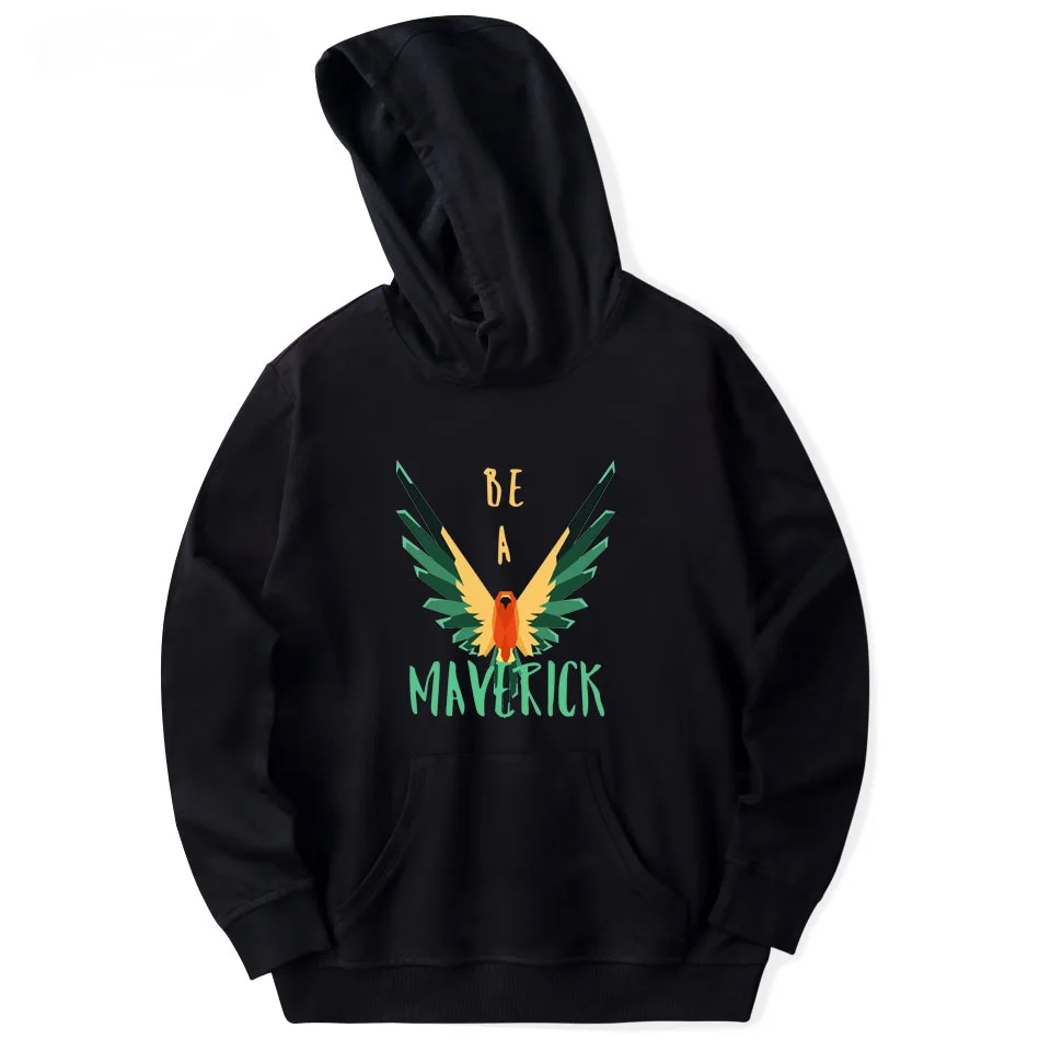 Новая трендовая Толстовка С Карманами Logan Paul MenWomen хипстер Весна Maverick крыло мечта