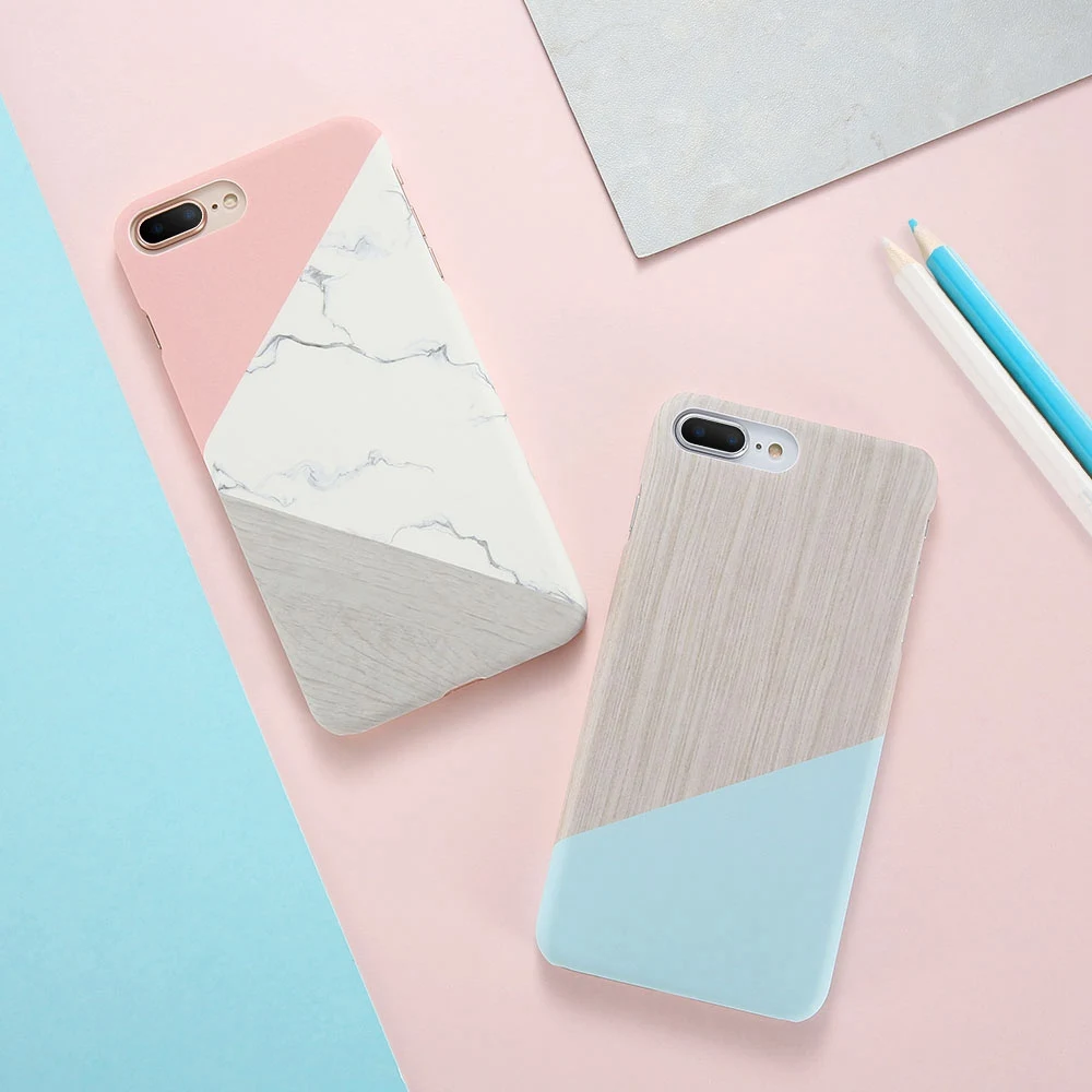 KISSCASE Marble Patterned Case For iPhone 5s 5 SE X Xr Xs Max Matte Back Hard Plastic Cover Cases 8 7 6s 6 Plus Funda |
