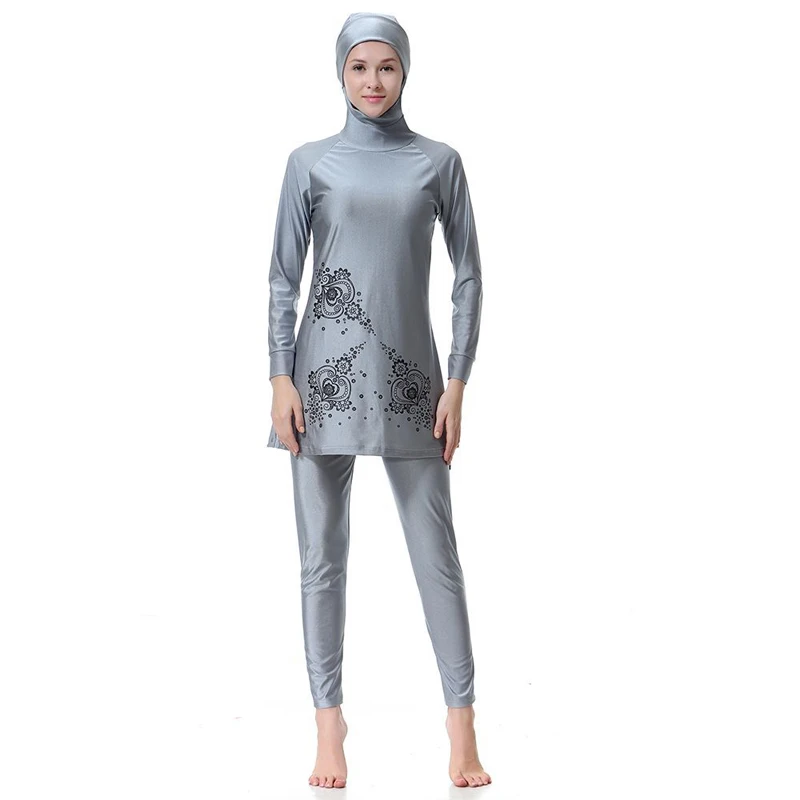YONGSEN исламский хиджаб Burkinis одежда купальный костюм Мусульманский купальник для