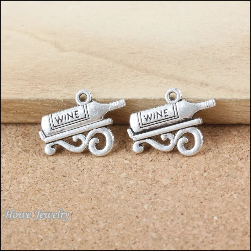 Стеклянная стойка для винных чашек 12 шт. античный Серебристый сплав подвеска в