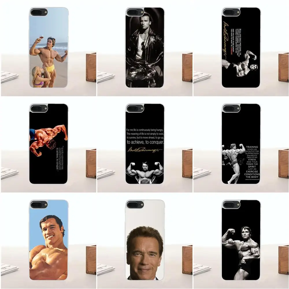 Bixedx Арнольд Шварценеггер Покорите для Apple iPhone 4 4S 5 5C SE 6 6S 7 8 Plus X Мягкие силиконовые