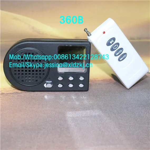 

LCD display 12V USB brid player sound pocket player