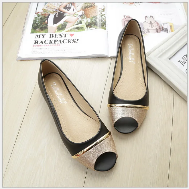 Flat Comfortable Soft Bottom Fish Mouth Sandals Women Fashion Joker Non-slip Peep-toe Shoes Big Yards For Women's Shoes 41-43