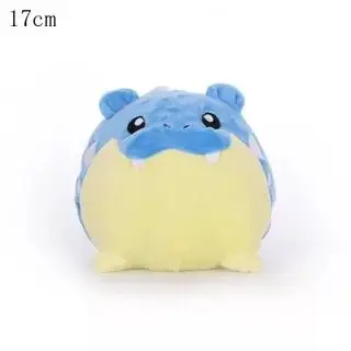 39 stylespo Аниме Кукла Пикачу Poliwag Бульбазавр, чармандер Lapras Snorlax чучела Peluche Плюшевые игрушки Рождественский подарок для детей - Цвет: Светло-желтый