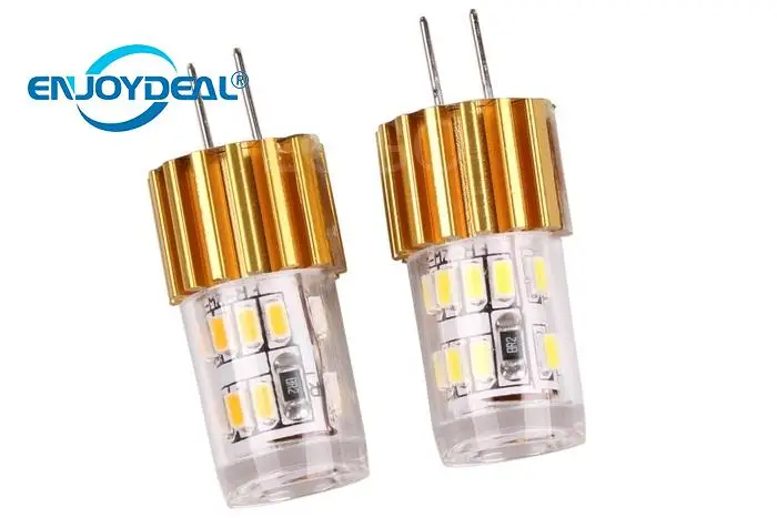 

Светодиодная лампа G4 24 SMD 3014, белая/теплая белая, 12 В постоянного тока