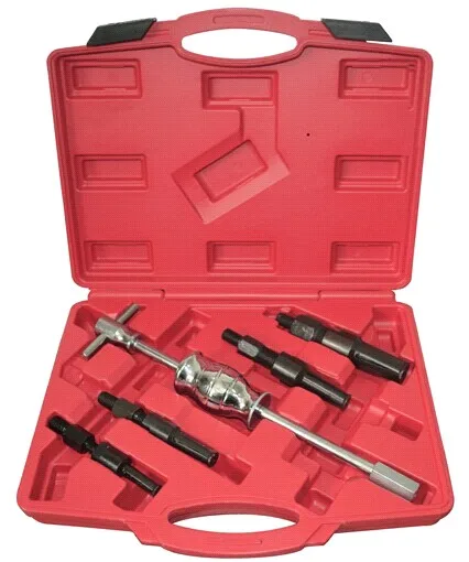 PROFESSIONAL 5PC INNER BEARING PULLER REMOVER SET BLIND INTERNAL SLIDE HAMMER |