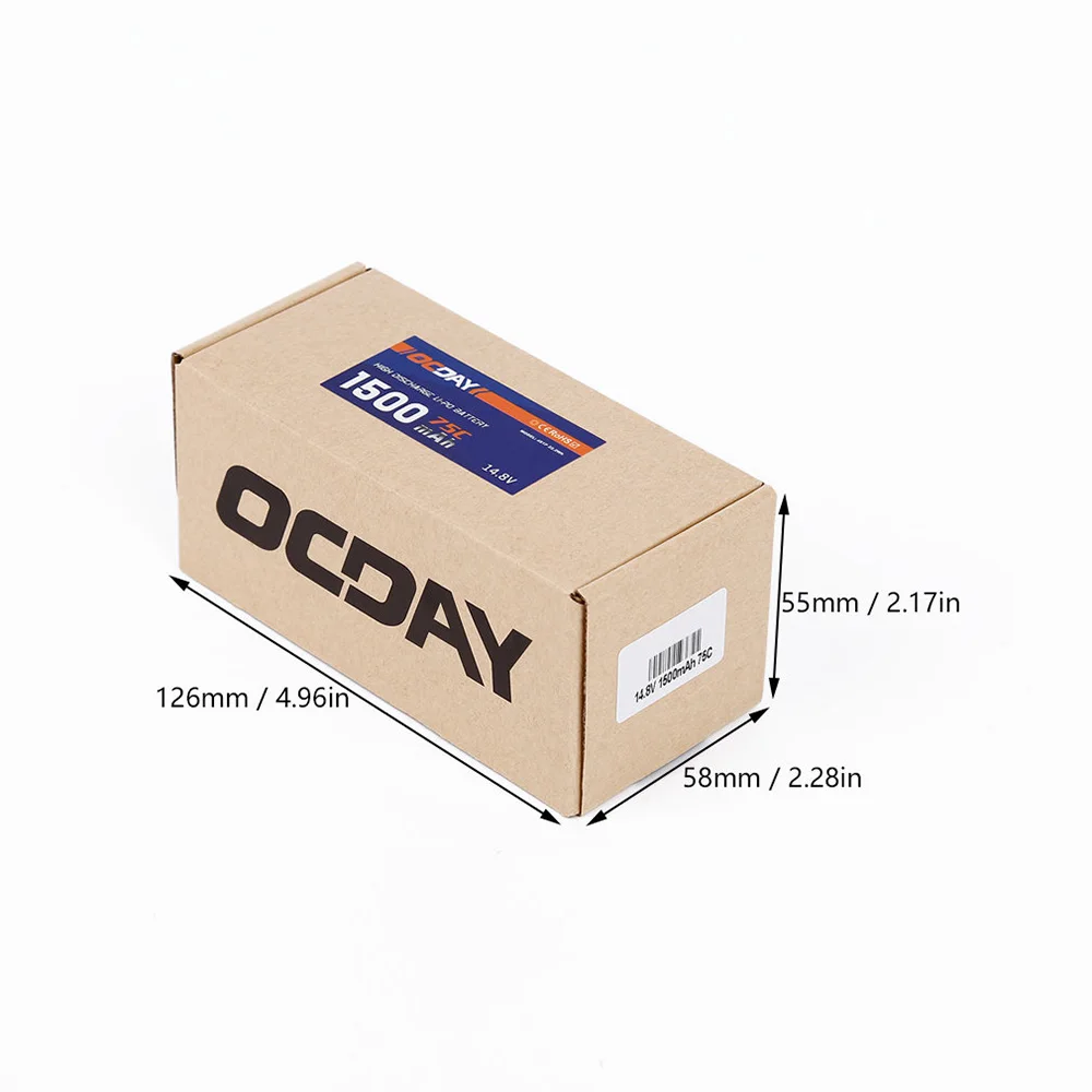 4S 14 8 V 1500mAh 75C высокая скорость LiPo батарея XT60 для QAV180 220 250 RC FPV Квадрокоптер Дрон