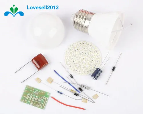 Энергосберегающие лампы с 38 светодиодами наборы сделай сам электронный комплект