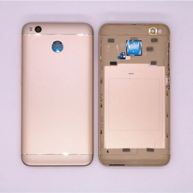 Оригинальная задняя панель корпуса для XIAOMI Redmi 4X задняя крышка батарейный отсек с кнопкой включения громкости объектив камеры запасные части