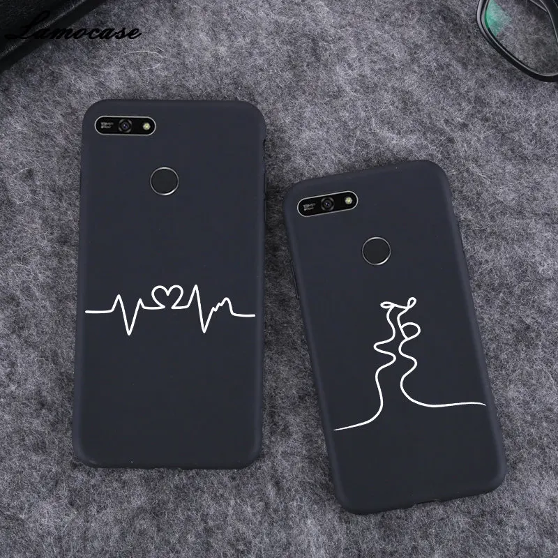 Матовый печати чехол для huawei Y6 Y9 Y5 Prime P20 P9 P10 Коврики 10 Lite Honor 10 9 Lite 7C 7A Pro 7X P Smart Мягкий силиконовый чехол s