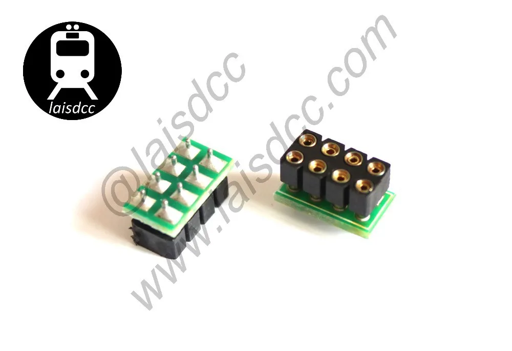 10 шт. DCC декодер/DCC Мобильный декодер 8 PIN NEM 652 разъем только 860002/LaisDcc бренд