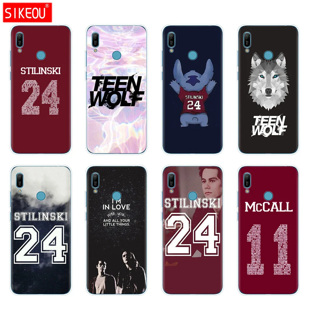 Чехол-накладка для Huawei Honor 8A prime 8C 8X 10 i play Y5 Y6 Y7 Y9 2019 pro Prime Teen Wolf Stilinski 24 | Мобильные