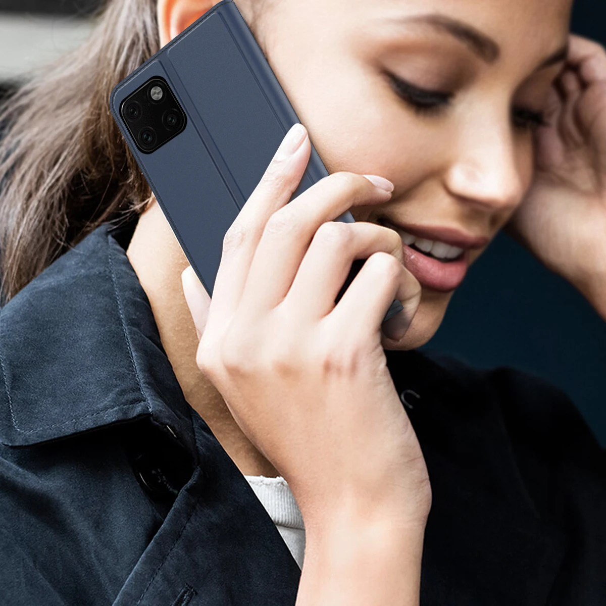 Чехол для iPhone 11 Pro Max Роскошный чехол из искусственной кожи с откидной крышкой и