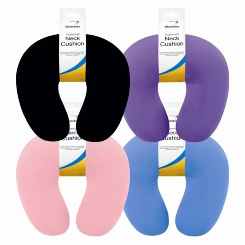 

U-shape Inflatable Neck Cushion Travel Pillow Office Airplane Driving Nap Support Head Rest Health Care Decoration