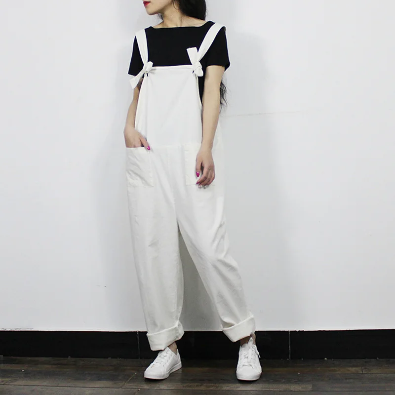 Женский полукомбинезон модель 2020 года модные брюки для женщин широкие женские