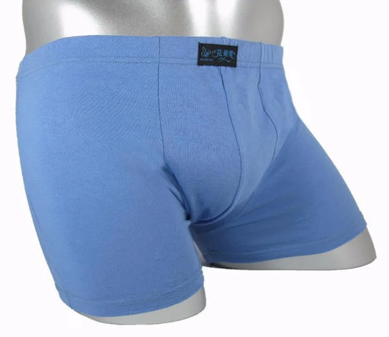 5 шт./лот нижнее белье большого размера из хлопка дышащие трусы боксеры с высокой