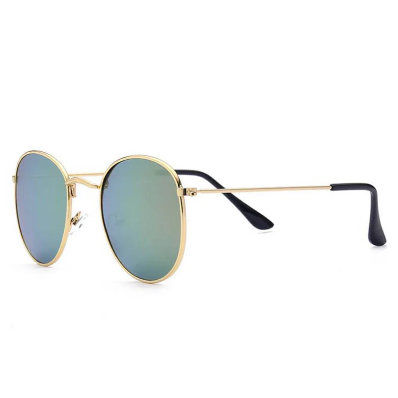 Роскошные солнцезащитные очки 2018 женские брендовые дизайнерские круглые