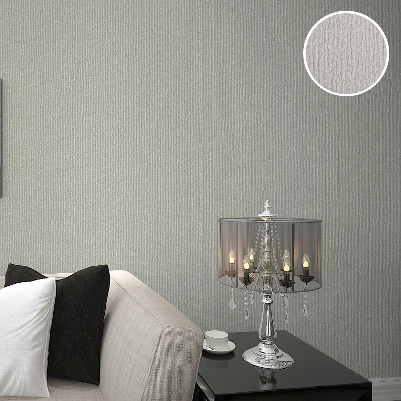 Толстая плотная серый черный цвет фоном сплошной виниловые обои рулон ПВХ