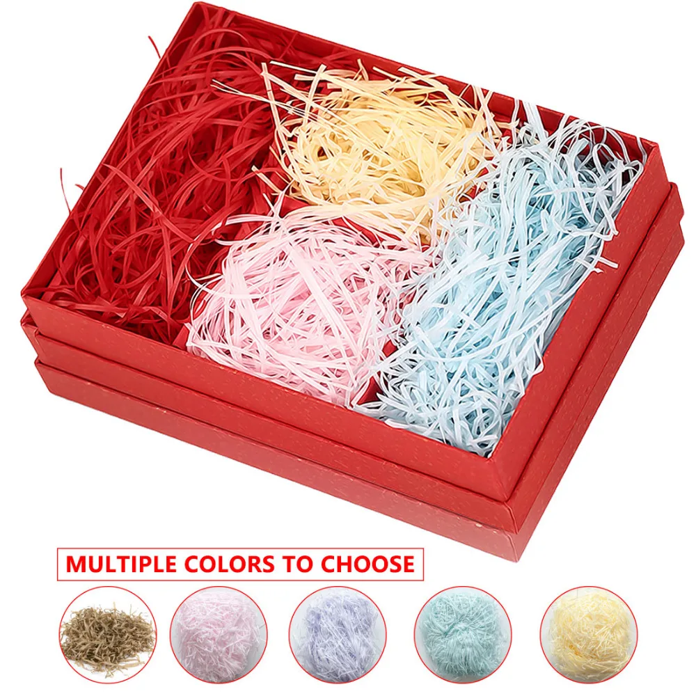 20 г/пакет измельченная бумажная рафия конфетти сделай сам сухая соломенная