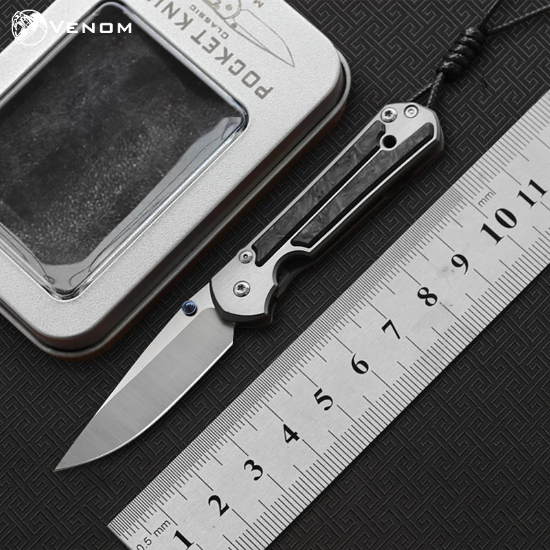 Kevin John small sebenza 21 складной нож M390 лезвие TC4 титановая ручка Открытый Кемпинг Охота