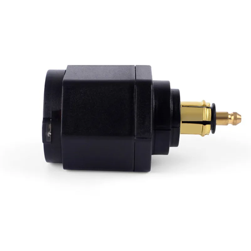 4.2A алюминиевый двойной USB мото Прикуриватель разъем для Hella/DIN вилка