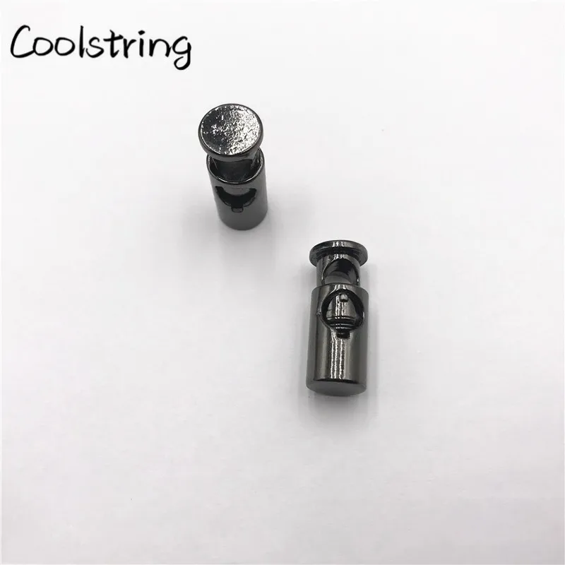 Coolstring 2 шт./1 комплект металлический шнур замки пружинный фиксатор тумблер замок концы обуви пряжки пробки шнурки веревка металлический замок цинковый сплав