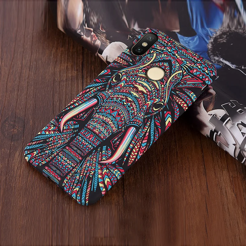 YonLinTan coque чехол для Xiaomi Redmi Note 5 Pro 5pro Note5 мобильный телефон Слон Тигр Животное