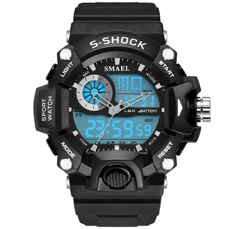 SMAEL Men Military 1385 Watch Male Relogios Masculino 50M Waterproof Wristwatch Chronograph Auto Date Watches Sport Quartz Clock | Наручные
