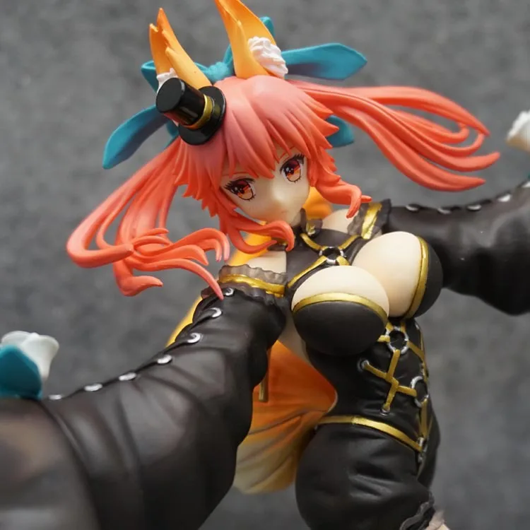 Аниме Фигурка 21 см Fate Extra CCC Caster Tamamo no Mae 1/7 Масштаб Сексуальная окрашенная ПВХ