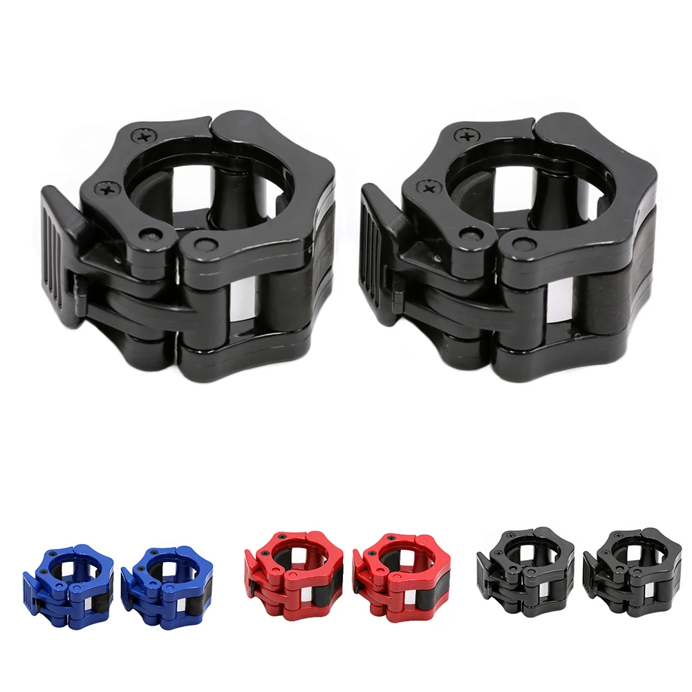 2 &quotштангой воротник зажимы клипсы тренировки Quick Release Олимпийской подготовки