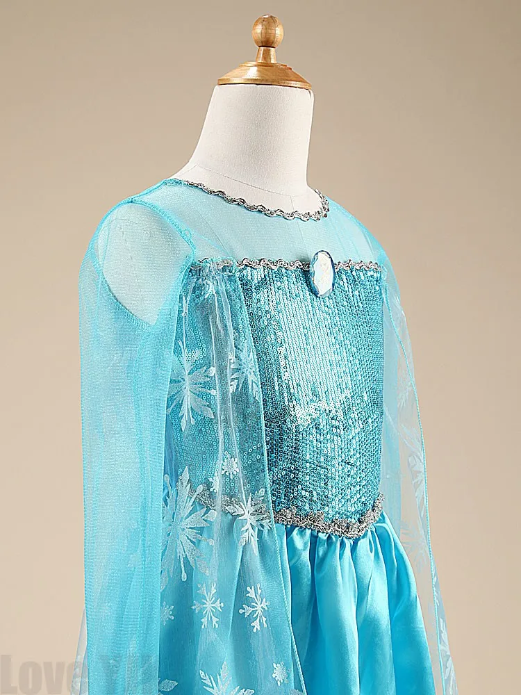 Горячая распродажа детское платье Принцесса Эльза Анна Фантазия для вечеринок