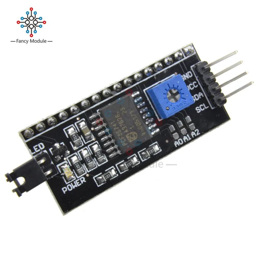 NEW IIC/I2C/TWI/SPI Serial Interface Board Module Port 5V LCD Adapter Converter Compatible For LCD1602 2004 | Инструменты