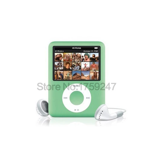 New 8GB Slim 1.8&quot LCD 3th MP4 Player mp3 player Video Photo Viewer eBook |