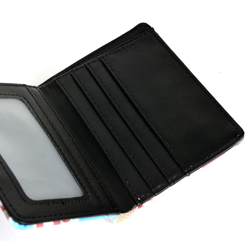 Японский короткий кошелек с героями аниме атака на Титанов складной держатель