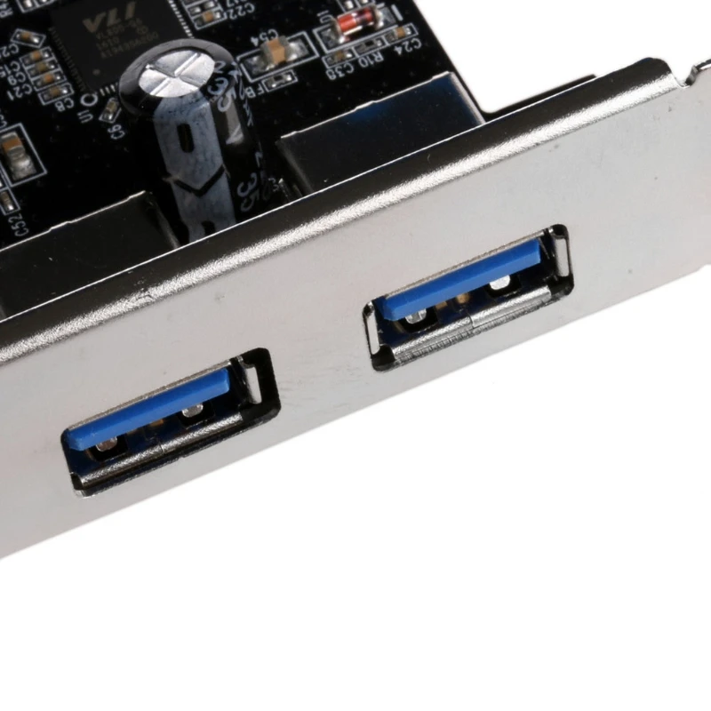 2 портами плата PCI Express USB 3 0 спереди Панель с Управление карта адаптер 4 контактный