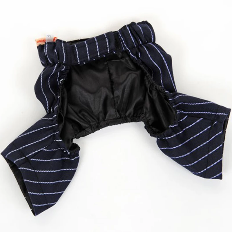 Hoopet полосатые штаны для домашних животных брюки в британском стиле красивый