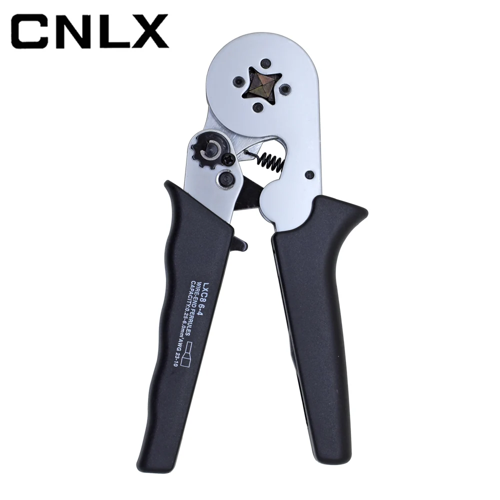 LXC8 6-4 pliers LXC8 10С 0,25-10mm2 23-7AWG LXC8 6-4/6-4A 0,25-6mm2 LXC8 16-4 обжимные клещи электрическая трубка Клеммы Коробка мини фирменный Зажим инструменты - Цвет: LXC8 6-4 pliers