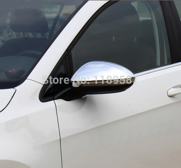 

For VW Golf 7 MK7 2014 2015 2016 ABS Chrome Side Mirror Cover Trim