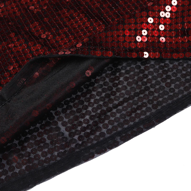 Блестящее мешковатое платье-футболка с короткими рукавами и блестками