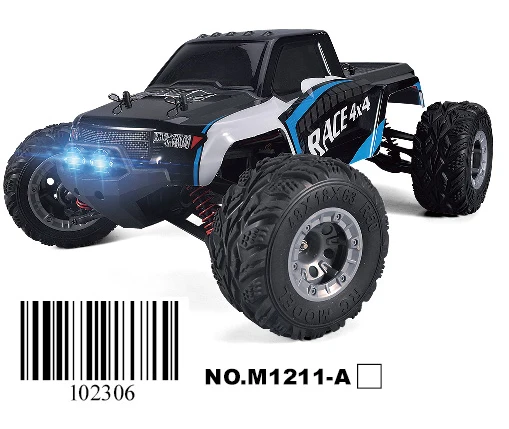 Новое поступление 1:12 масштабная большая Радиоуправляемая машина 2,4G 4WD RTR 45 км/ч высокая скорость RC Дрифт автомобиль внедорожный пульт дистанционного управления багги с светодиодный подсветкой - Цвет: M1211A
