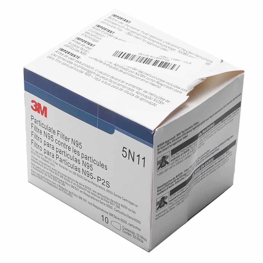 Фильтр для частиц 5N11 N95 респиратора 3M 6200/6800/7502 20 шт.|filter for mask|filter 3mfilter 62 |