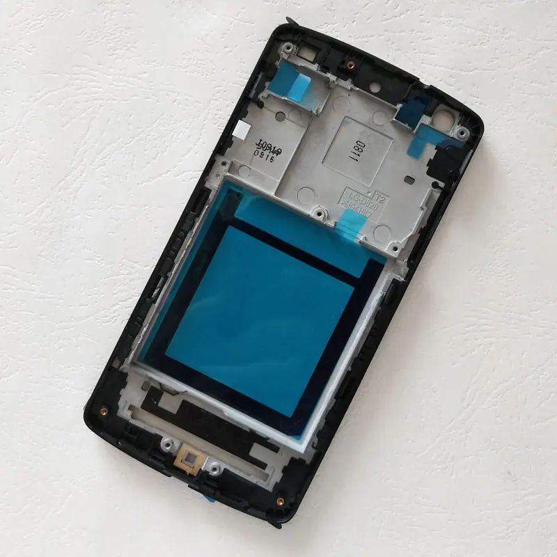 black ZUCZUG новая пластиковая средняя рамка для LG Google Nexus 5 D820 D821 Корпус Шасси задняя пластина Держатель - Цвет: black