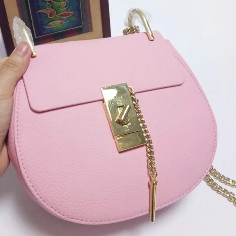 [Горячая Распродажа] модная женская сумка на цепочке сумки через плечо кожа 2017