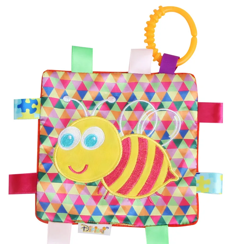 Детское супер-мягкое квадратное полотенце детское комфортное одеяло этикетка