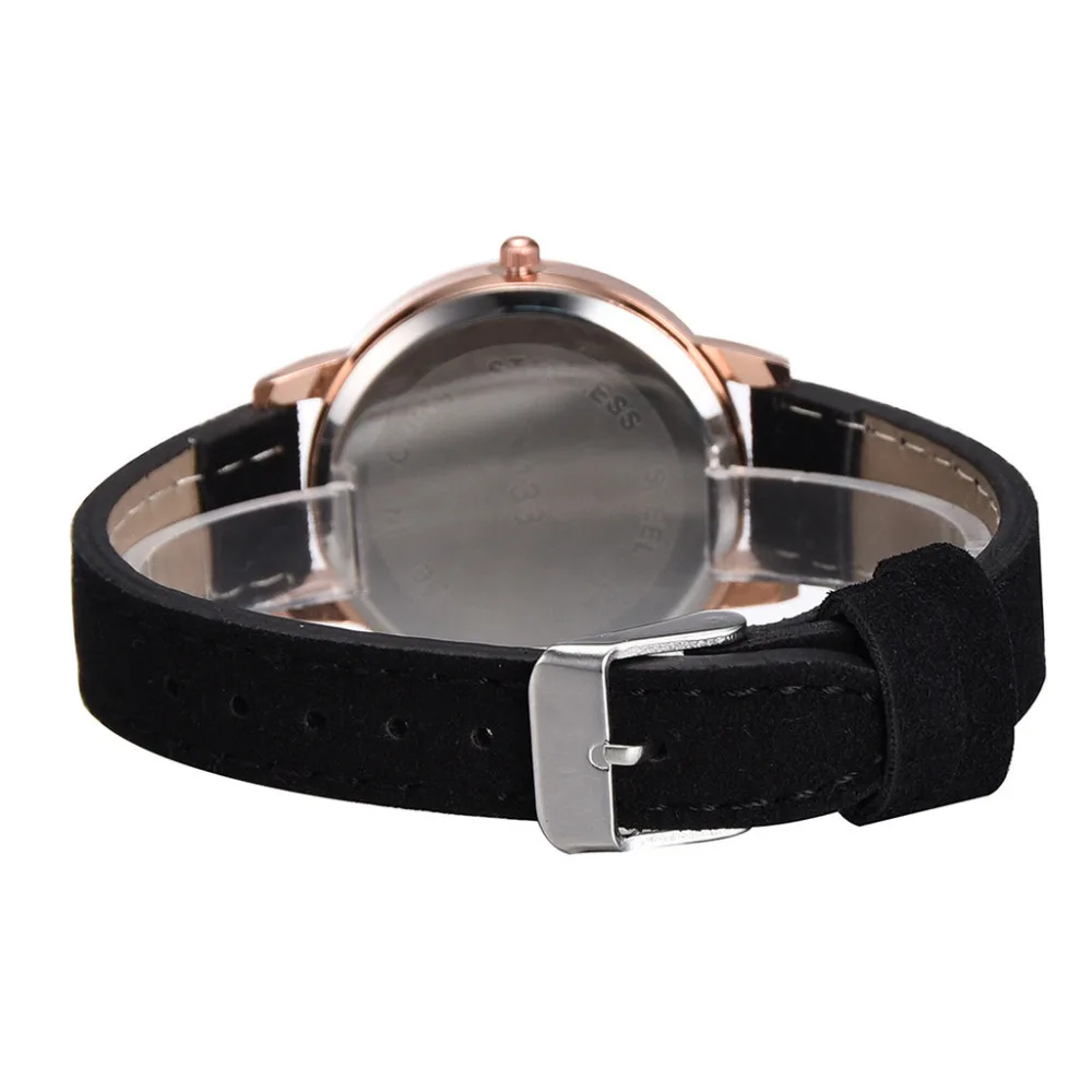 Часы женские кварцевые с плоским циферблатом модные повседневные Простые и