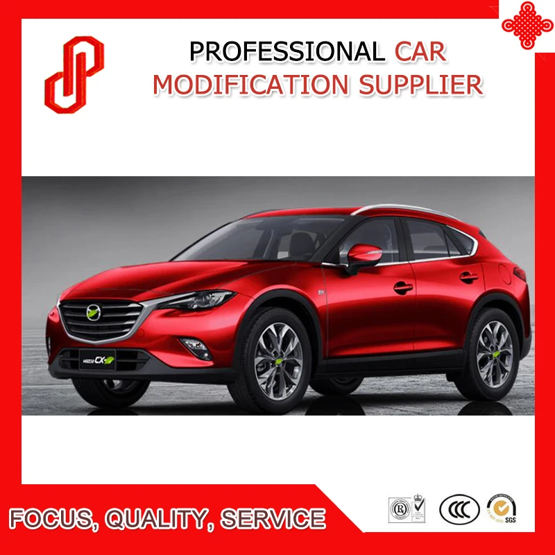1 Pair Aluminium alloy screw install Silver color side rail bar roof rack for Mazda CX-4 CX4 2016 2017 2018 | Автомобили и
